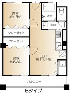 豊縁兵庫ビル【4階】の間取り