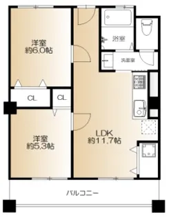 豊縁兵庫ビル【4階】の間取り