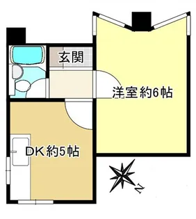 シャトー・de須磨離宮【1階】の間取り