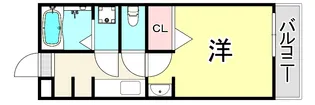 ルストーレ西宮北口1号棟 1号棟【3階】の間取り