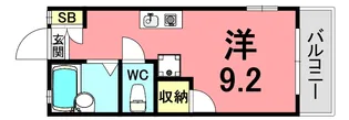 フォレスト本山【1階】の間取り