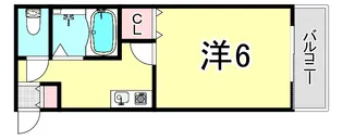 エクレ西宮【1階】の間取り