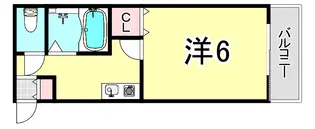 エクレ西宮【1階】の間取り