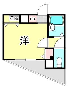 エスリード上甲子園【2階】の間取り
