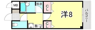オ・ボワクレール【4階】の間取り
