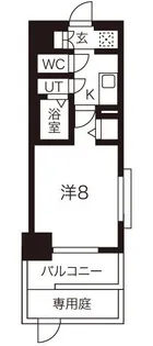レジデンス神戸大倉山グルーブ【1階】の間取り