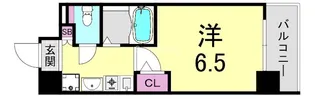エスリード上本町北【2階】の間取り