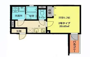 ALEGRIA尼崎西本町【1階】の間取り