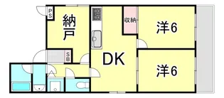 ロイヤルメゾン岡本Ⅲ【2階】の間取り