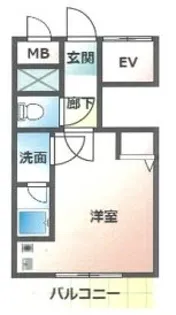 ARCO PLACE【5階】の間取り