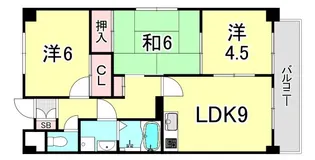 メゾン共栄【3階】の間取り