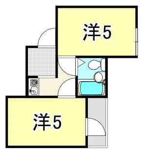 花kawa【2階】の間取り