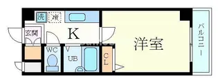 ブロスコート六甲Ⅱ【5階】の間取り