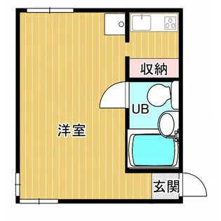 フラッツ塚口【2階】の間取り