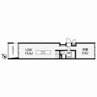 匠空京町堀【5階】の間取り
