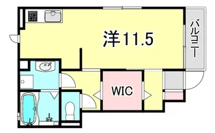 ManoirⅠ【1階】の間取り