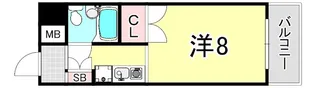 メゾン・ド・御影パートⅡ【6階】の間取り