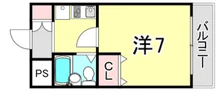 リアライズ逆瀬川【3階】の間取り