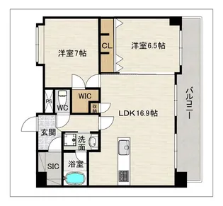 OH Ohashi BLD.【12階】の間取り