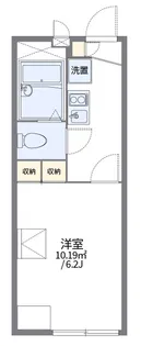 レオパレスルフラン【1階】の間取り