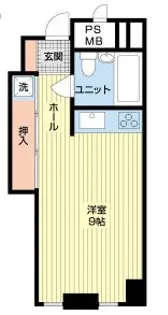 日生住吉コープ【4階】の間取り