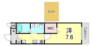 ワコーレヴィアノ須磨関守【1階】の間取り