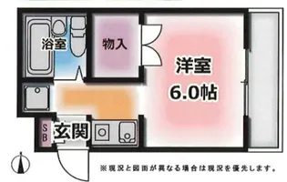 クレスト神田【1階】の間取り