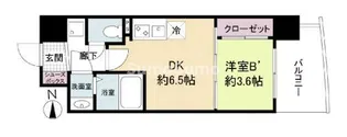 セレニテ北久宝寺【12階】の間取り