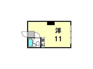 メゾンド山手【2階】の間取り