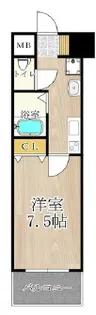 メゾン・デ・ノムラ島之内【11階】の間取り