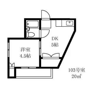 GRIFFIN祐天寺【1階】の間取り