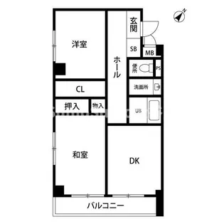 ハイコート上目黒【3階】の間取り
