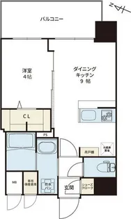 NEコート甲南町【11階】の間取り