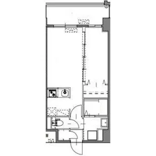 S-RESIDENCE中呉服【4階】の間取り