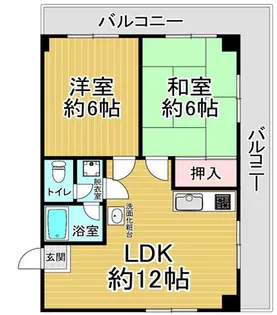 パークホーム王子【3階】の間取り