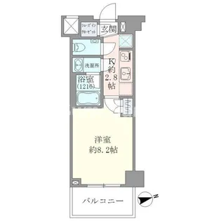 エヴァート長者丸【2階】の間取り
