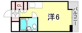 ロイヤルメゾン南武庫之荘【4階】の間取り