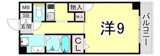 エトールX【6階】の間取り