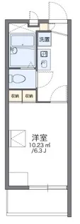 レオパレスル・コントワールIII【3階】の間取り