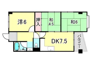 和田ビル【2階】の間取り