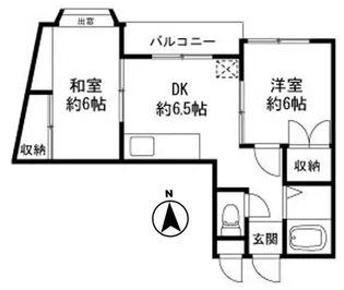 セレナ潮見台【2階】の間取り