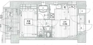 リーガルあみだ池新町【5階】の間取り