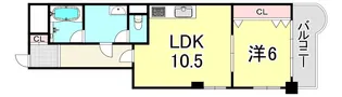 コボリマンション夙川老松台 D棟【3階】の間取り