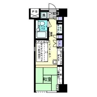 アルファコンフォート博多【7階】の間取り