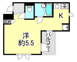 SES本山ハイツ(エスイーエス)【1階】の間取り