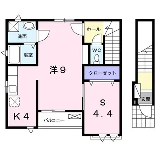 ラ・シャンスの間取り