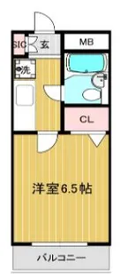 リアライズ摂津本山【4階】の間取り