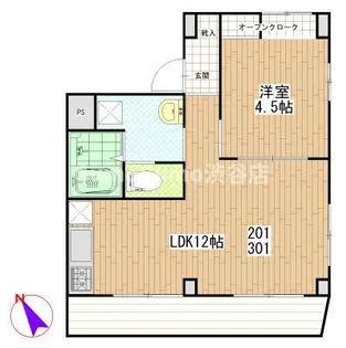 東ビル【2階】の間取り