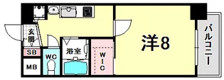 CITTA VISTA神戸下山手通【3階】の間取り
