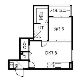 F asecia beseelt【1階】の間取り